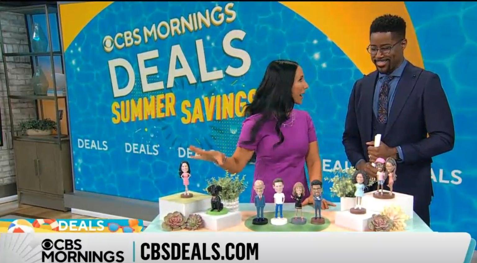 That Time AllBobbleheads.com was Featured on CBS Mornings Deals