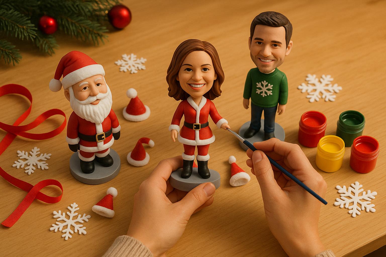 How to Customize Holiday Bobbleheads