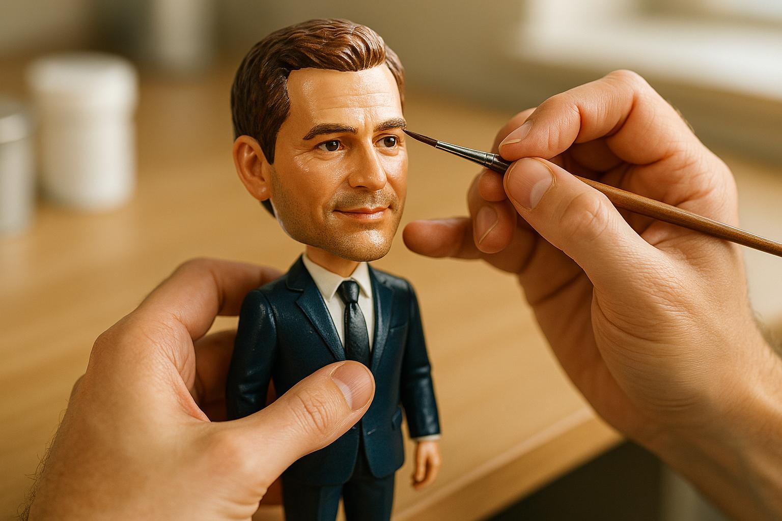 How Artists Add Fine Details to Bobbleheads