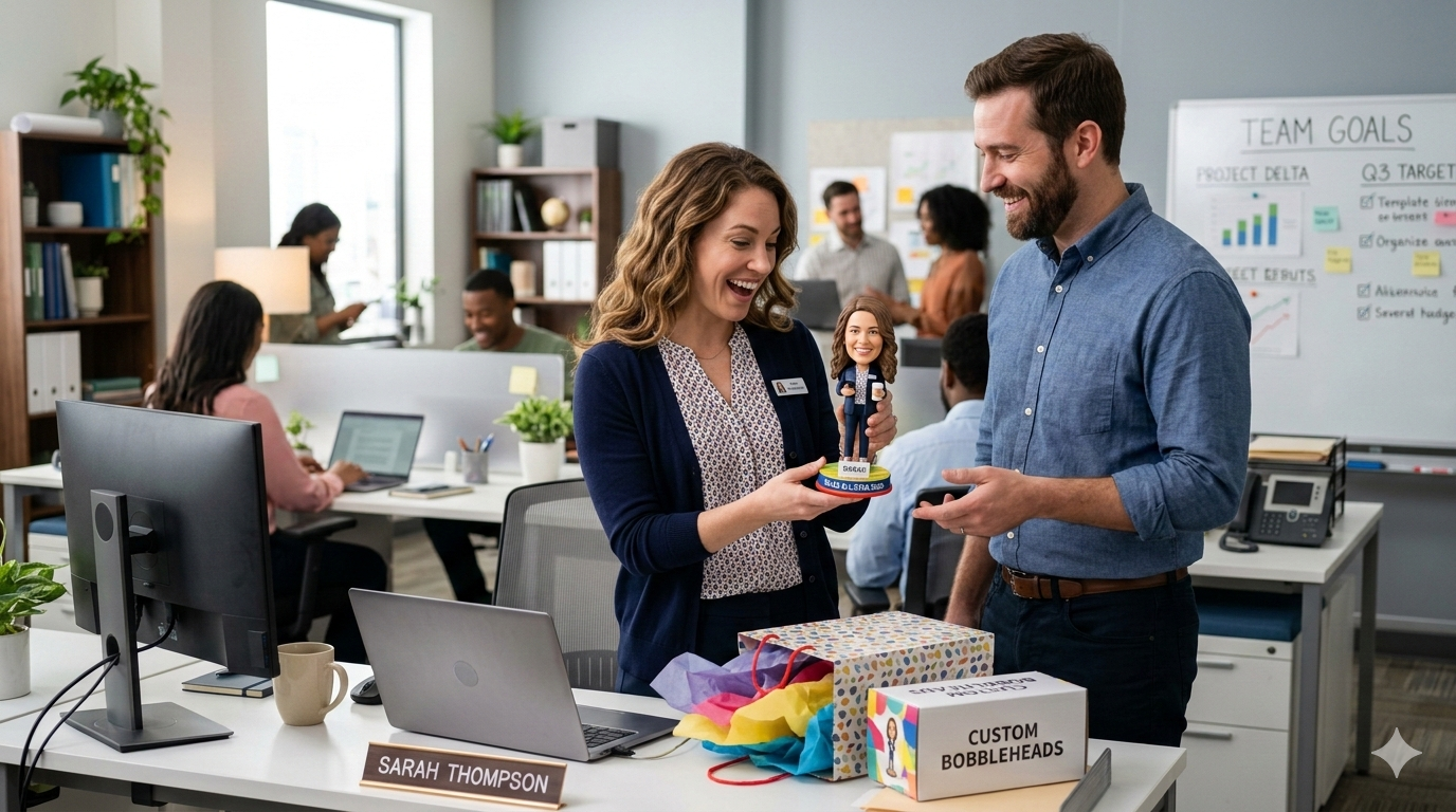 Great Uses for Custom Bobbleheads (For Businesses, Teams, and Gifts)