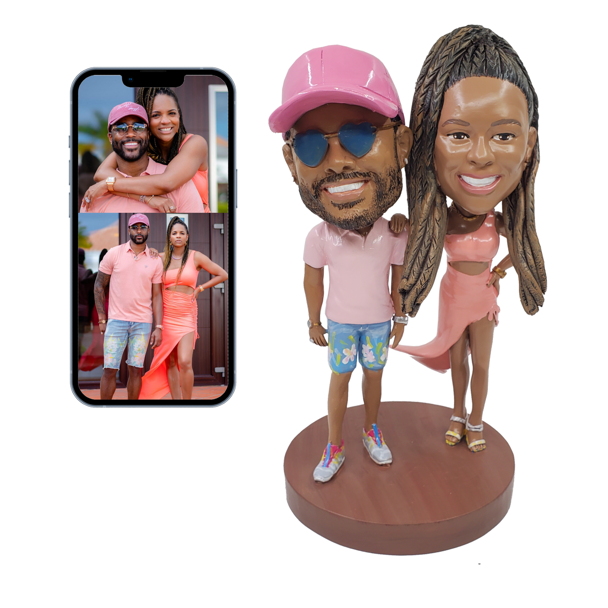Vacationing Couple Bobbleheads