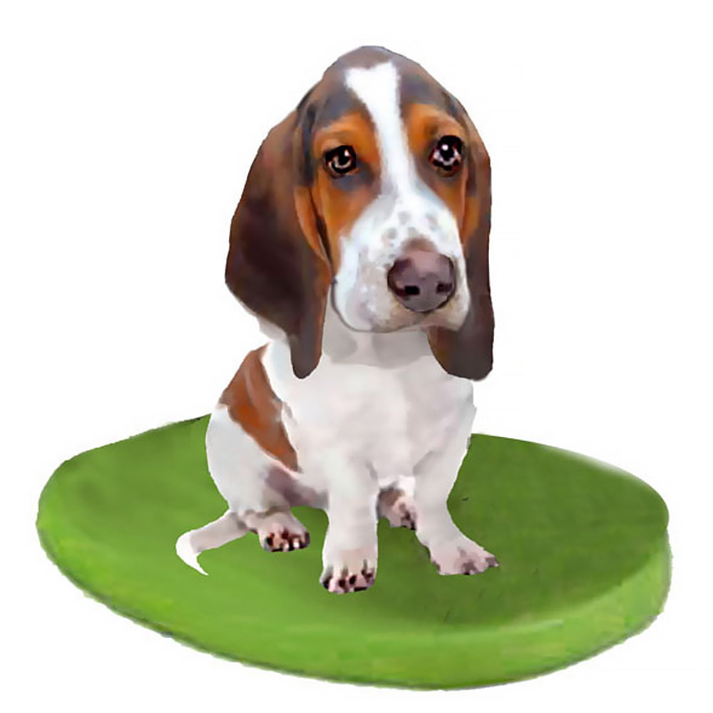 Custom Pet Dog Bobblehead - Basset Hound