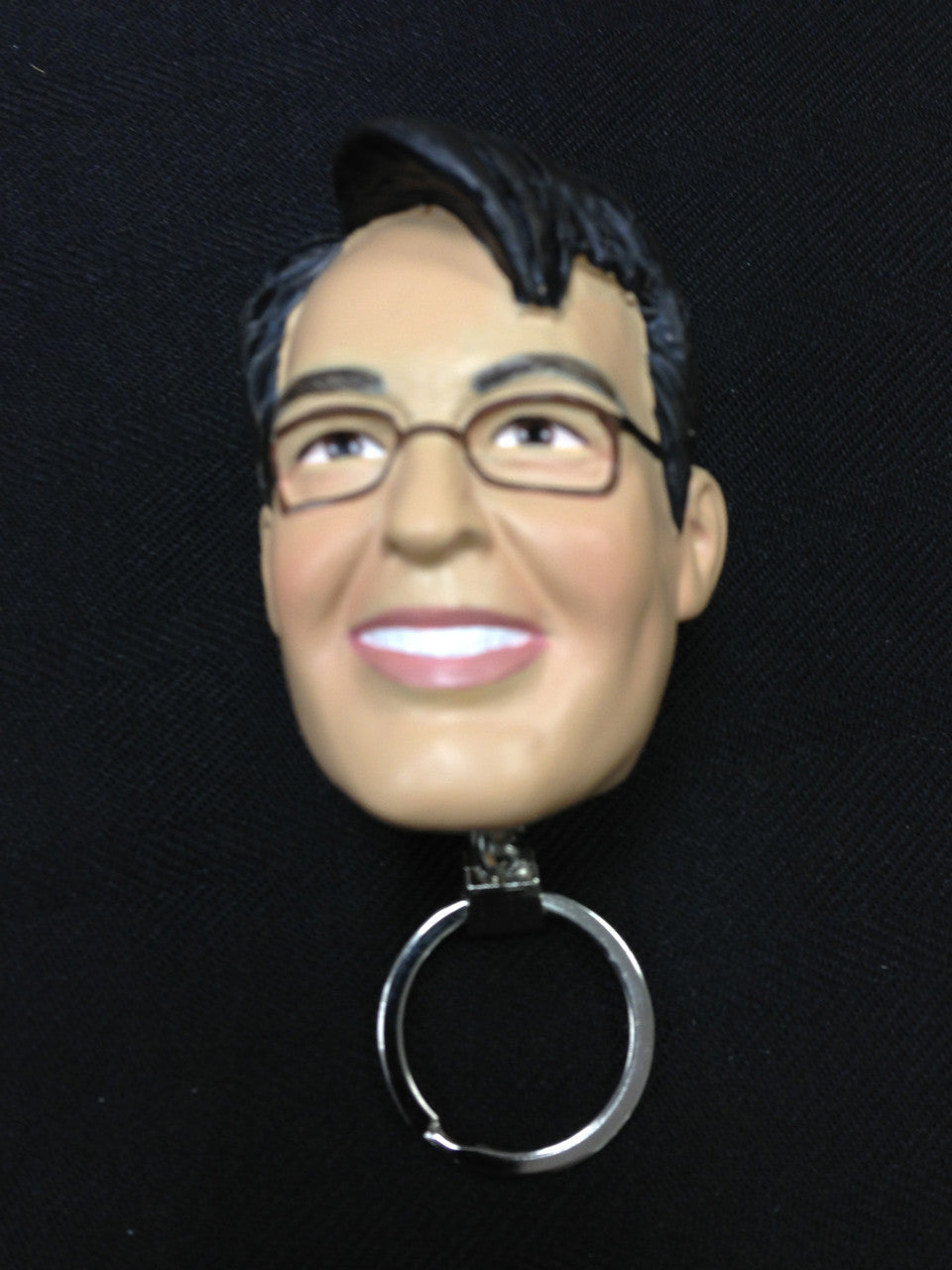 Custom face keychain with personalized photo bobble head